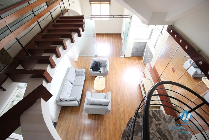 Two-floor apartment with four bedrooms in Ciputra, Tay Ho, Hanoi